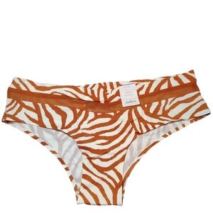 Auden Women's Zebra Print Cheeky Panties Size XL 16